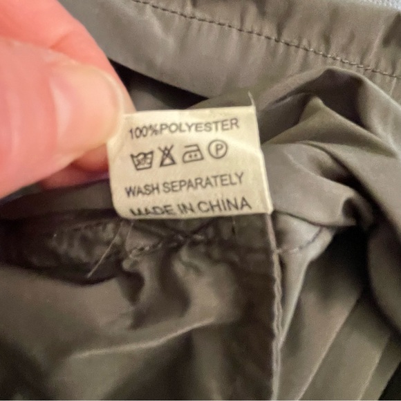 Stella McCartney Gray Belted Swing Jacket M - Picture 6 of 7